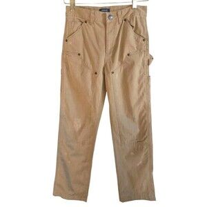 Polo Ralph Lauren  Cargo Pants Boys 12 Khaki Distressed 26x27" 100% Cotton